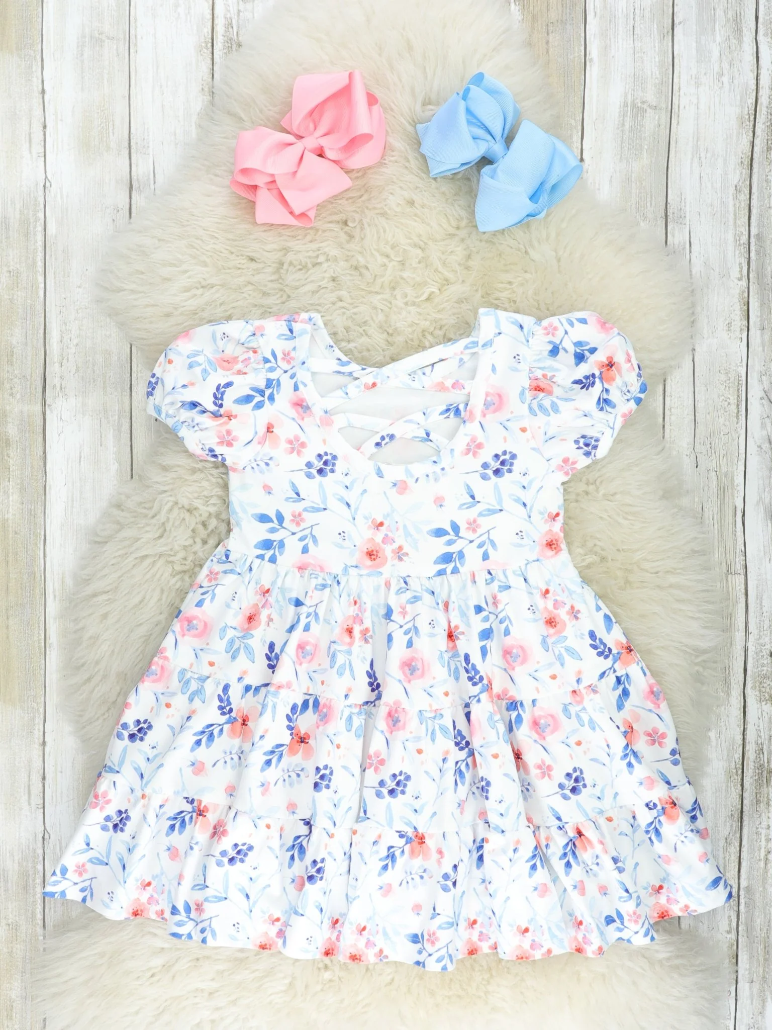 Tiered Buttercup Ruffle Dress - Image 3