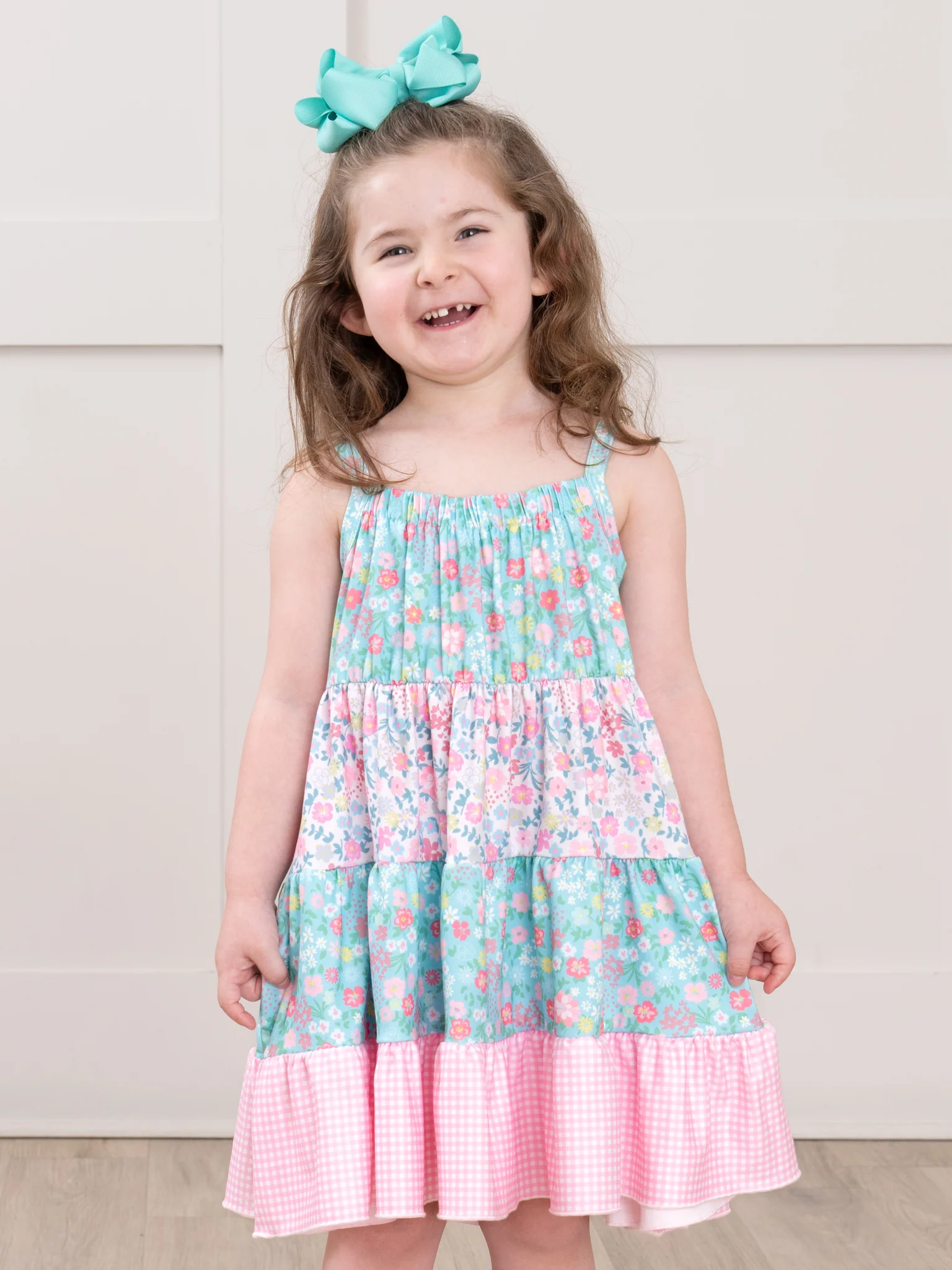 Tiered Garden Ruffle Dress
