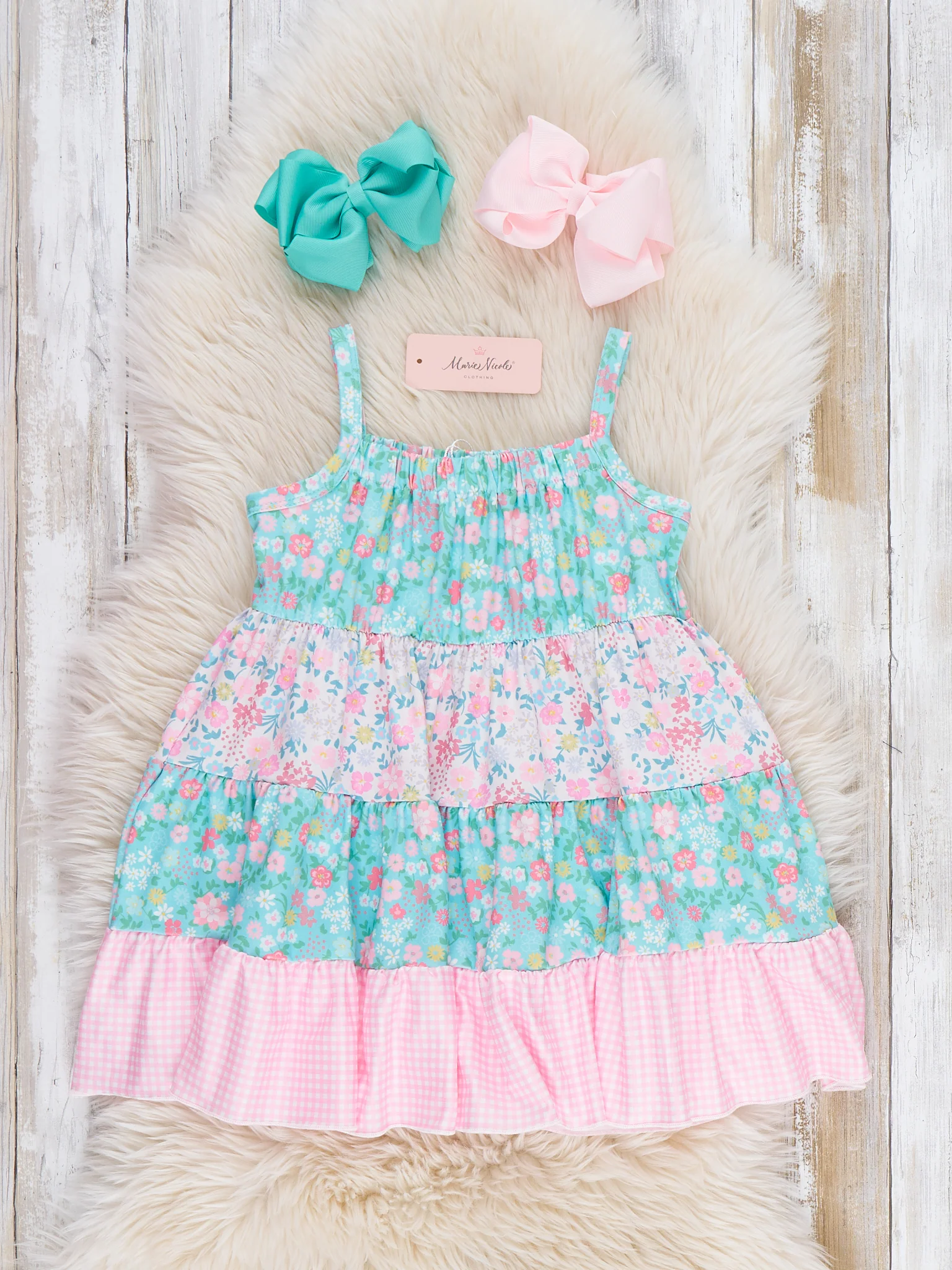 Tiered Garden Ruffle Dress - Image 2