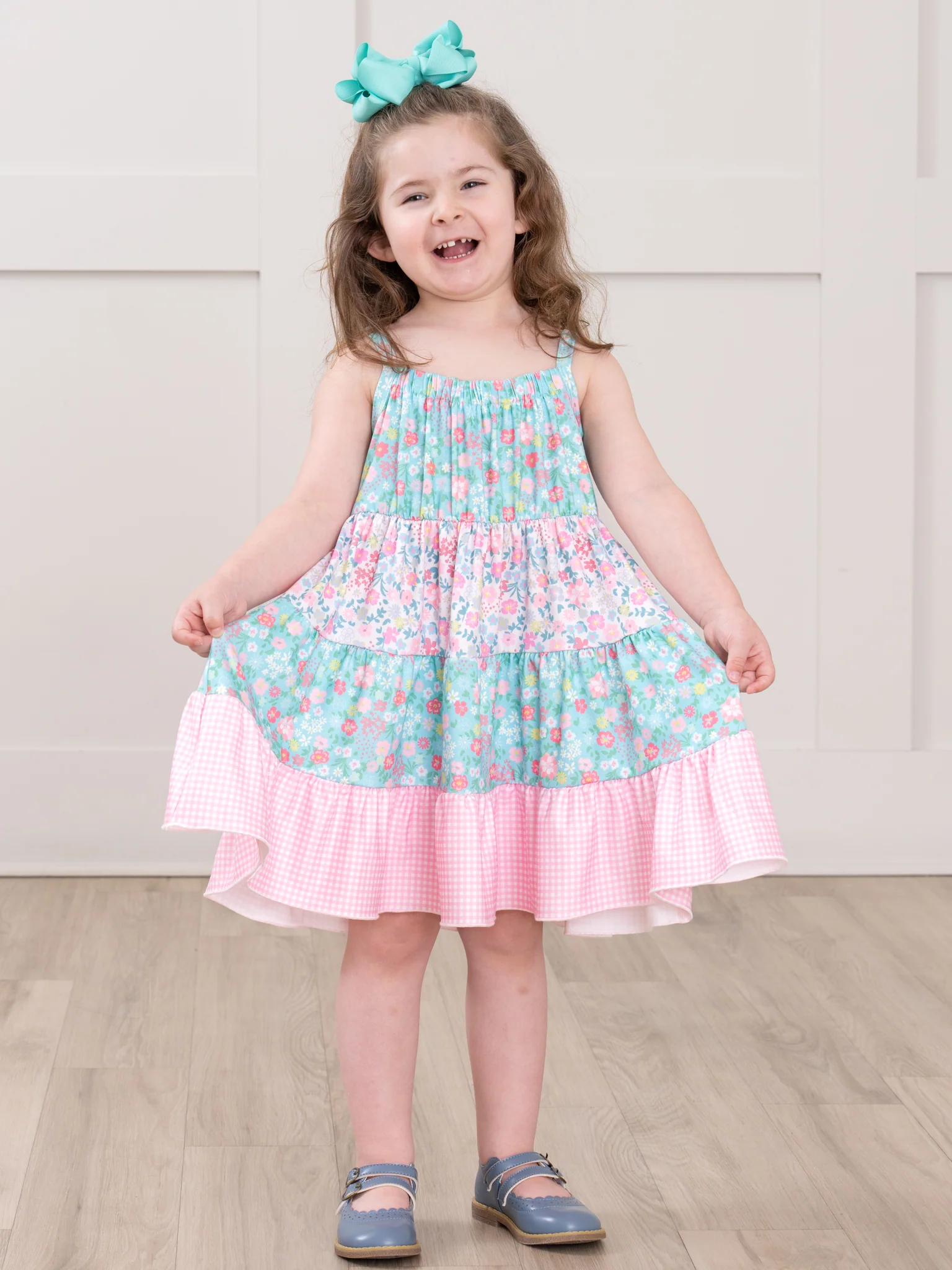 Tiered Garden Ruffle Dress - Image 4