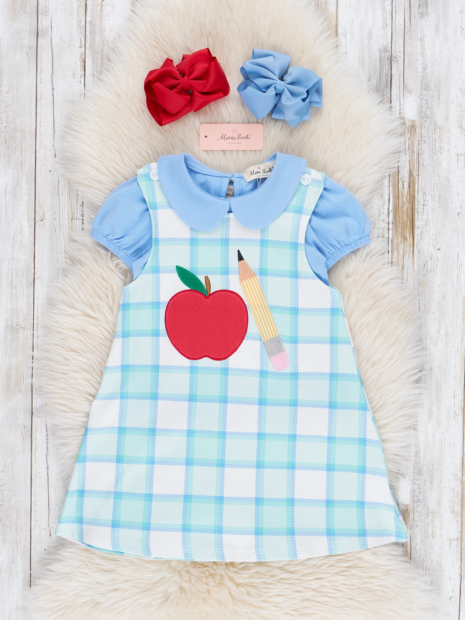 Top of Class Plaid Skirtall Outfit - Image 2
