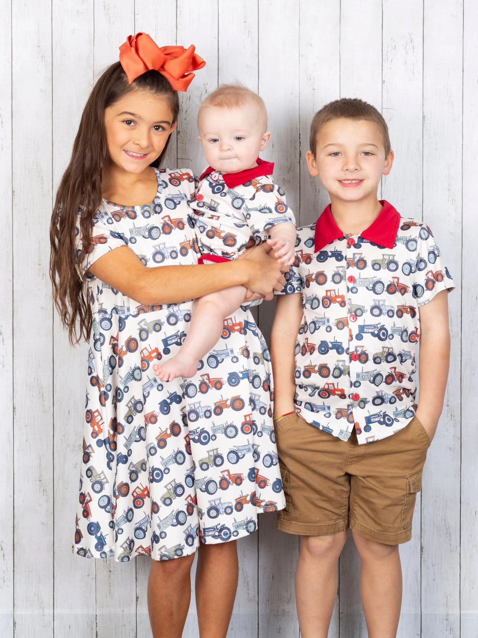 Tractor Polo Romper - Image 3