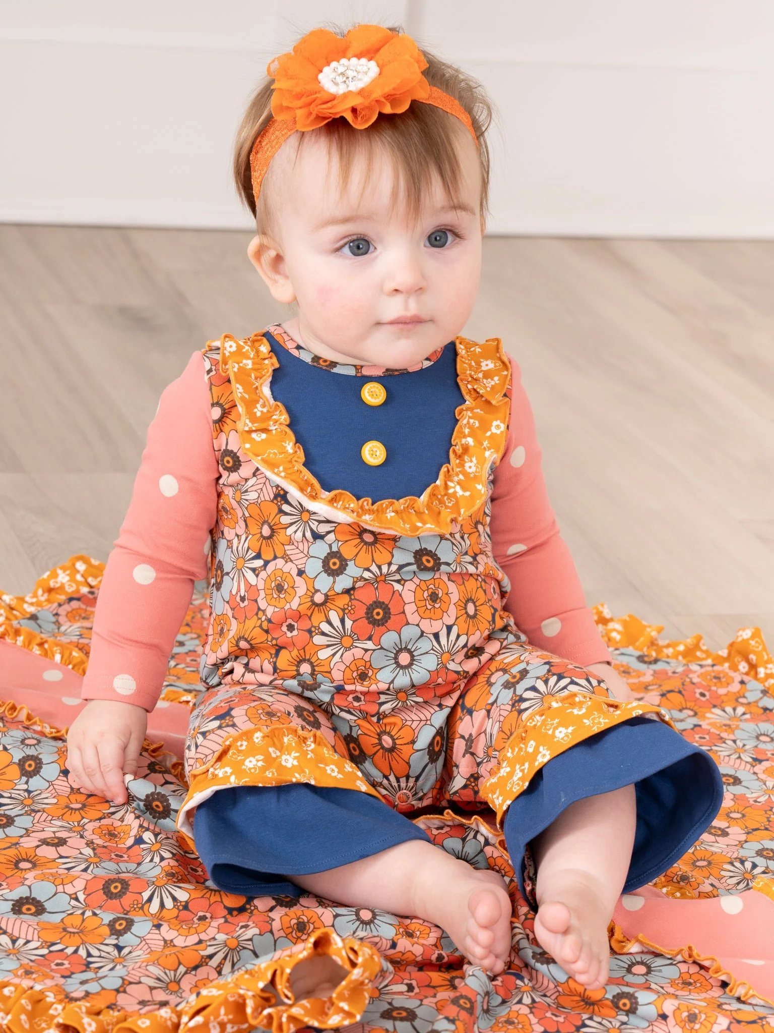 Treasured Petals Ruffle Romper - Image 3