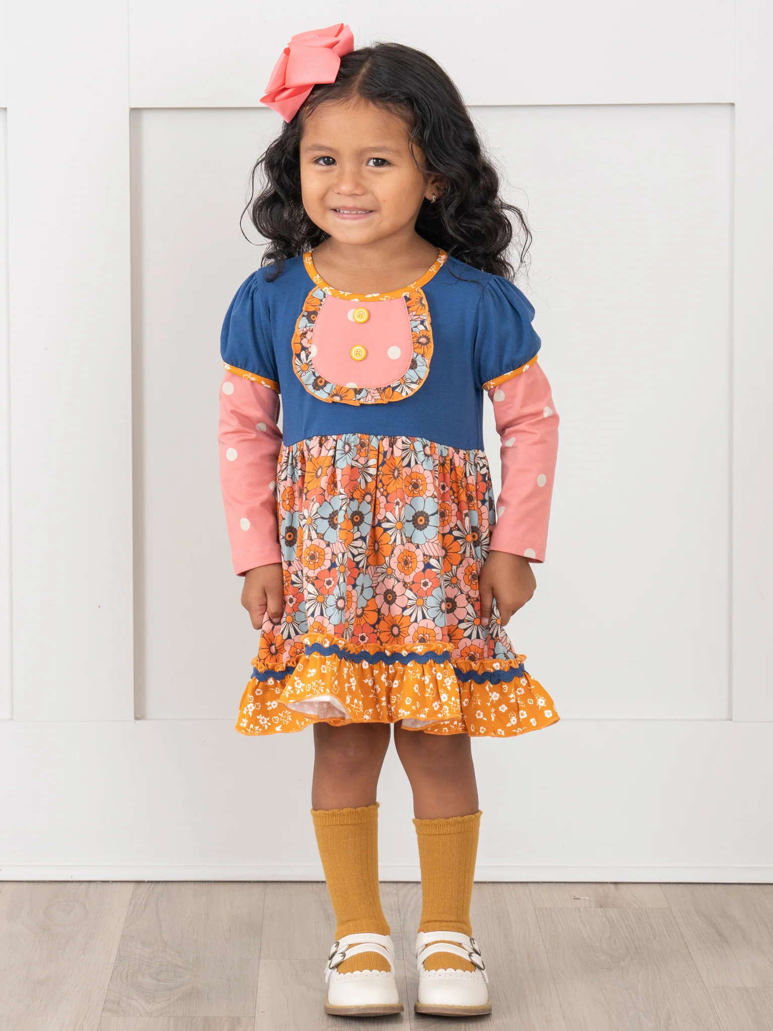 Treasured Petals Sweet Ruffle Dress - Image 4