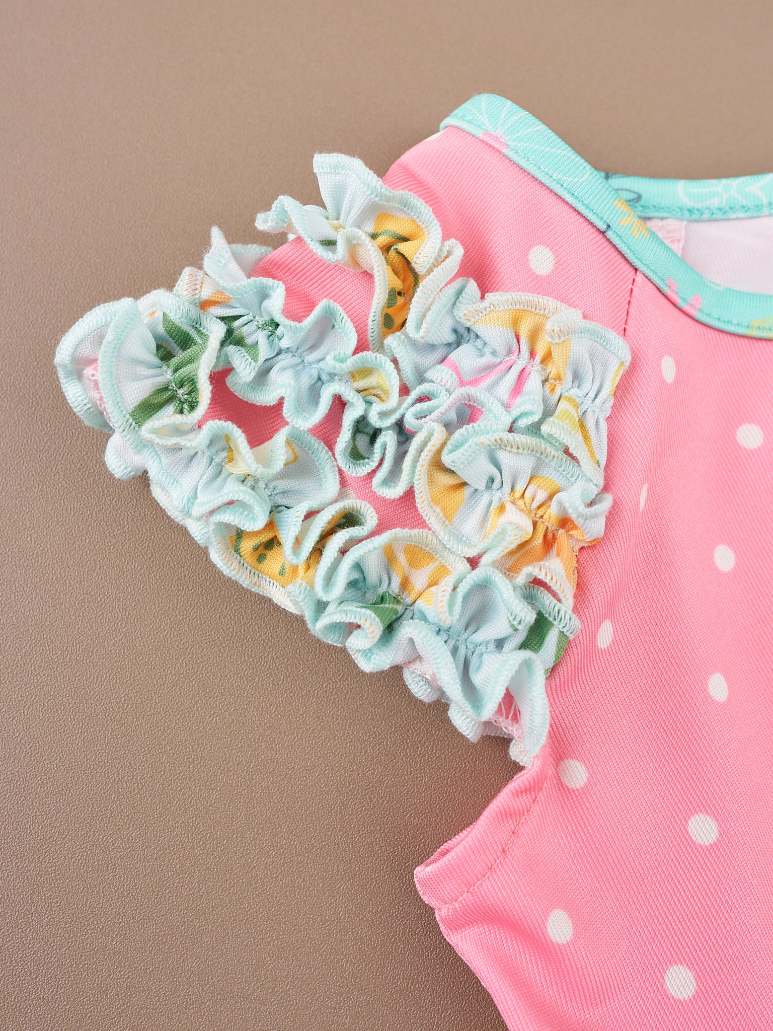 Tropical Twist Ruffle Pocket Dress - Image 6