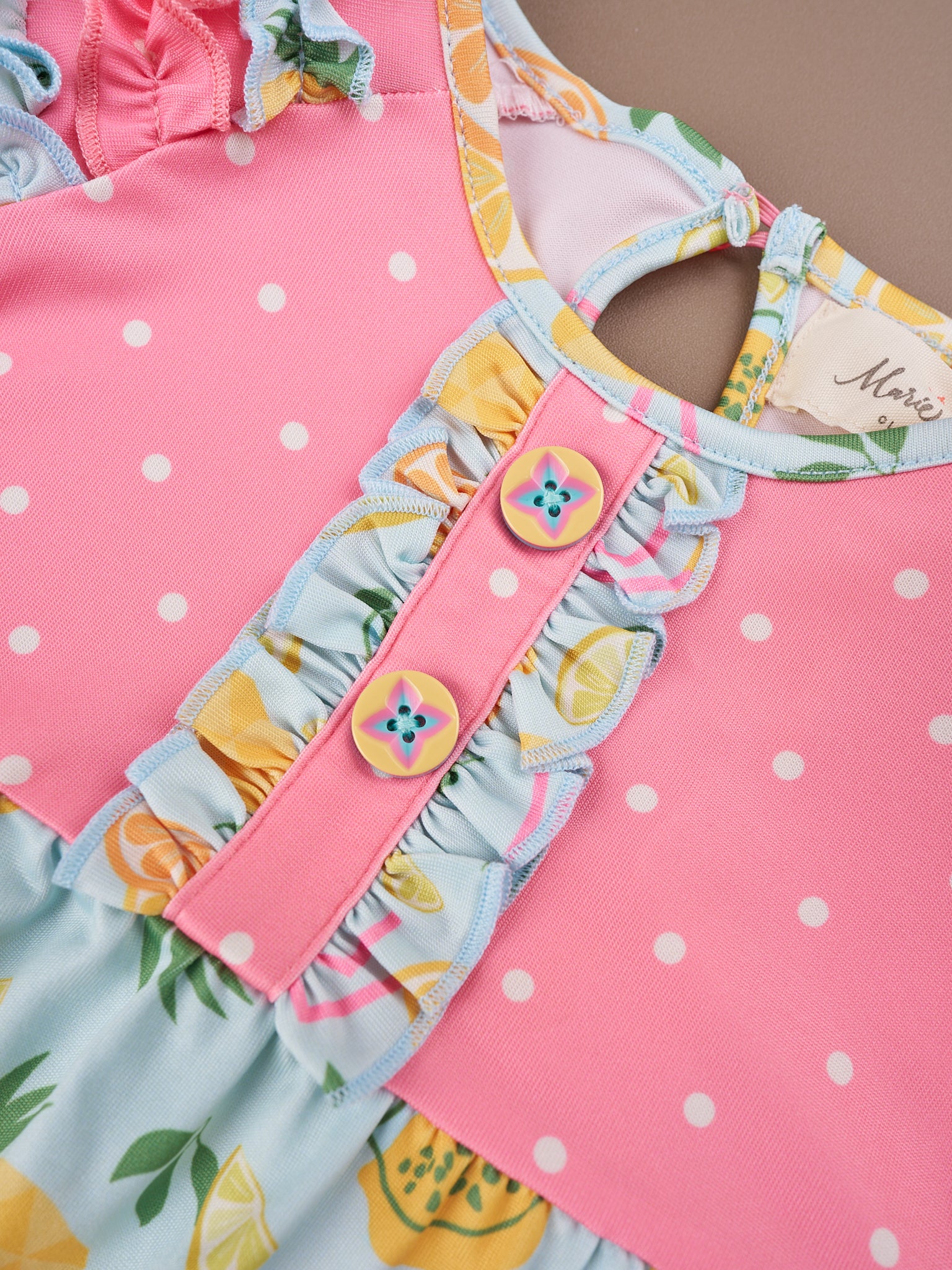Tropical Twist Ruffle Romper - Image 5