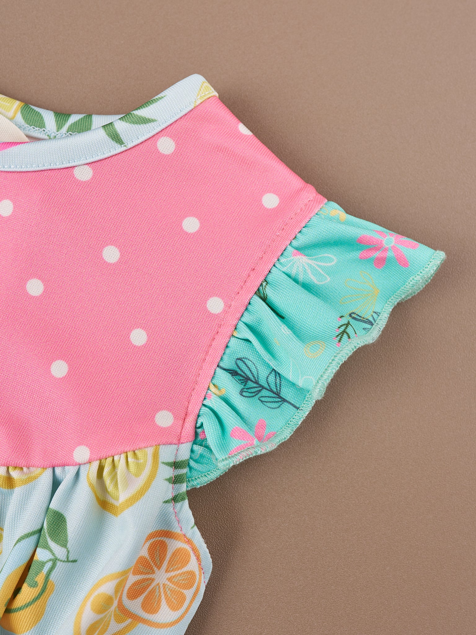 Tropical Twist Ruffle Tank Outfit - Image 5