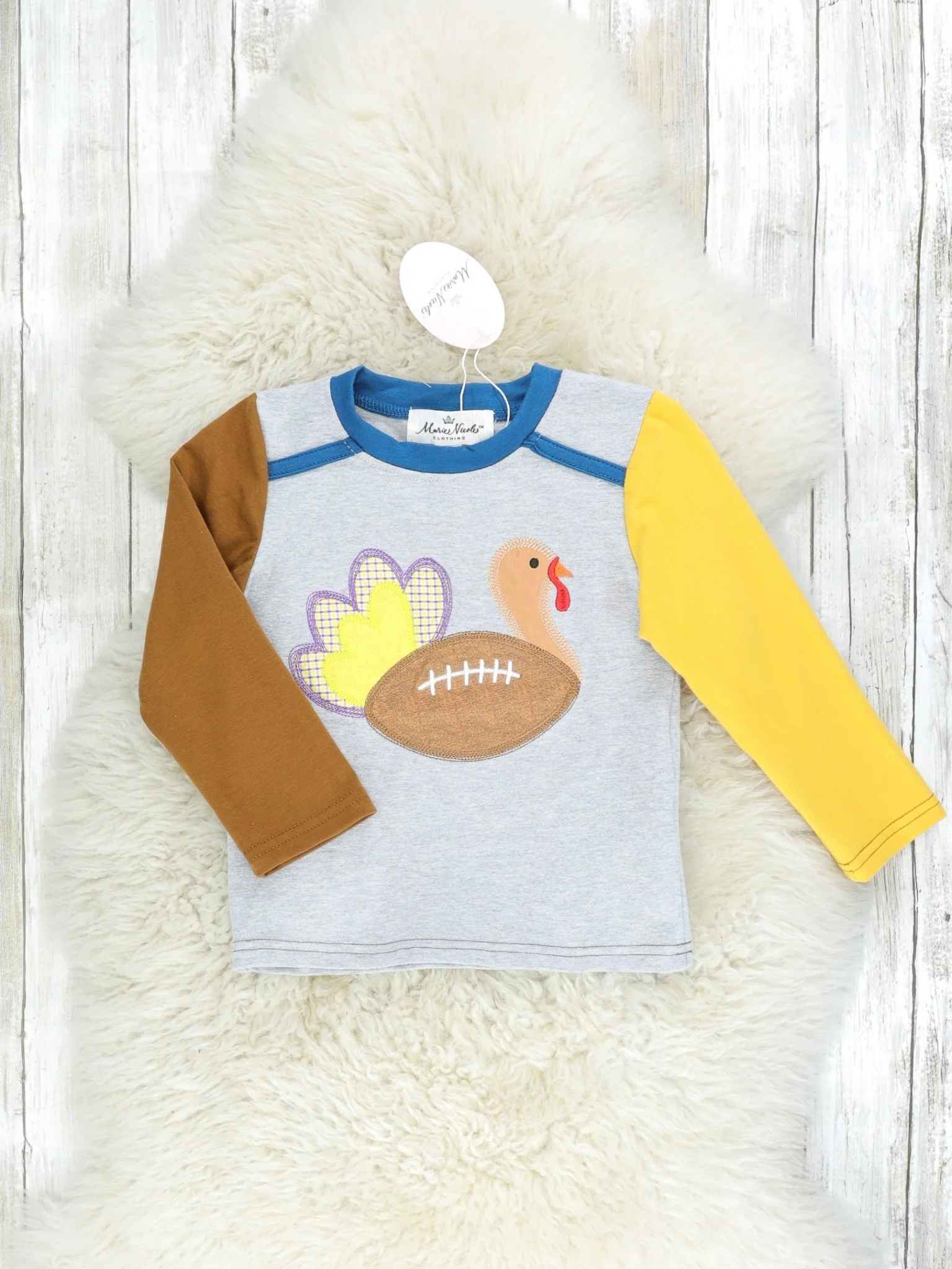 Turkey Football Long Sleeve Shirt