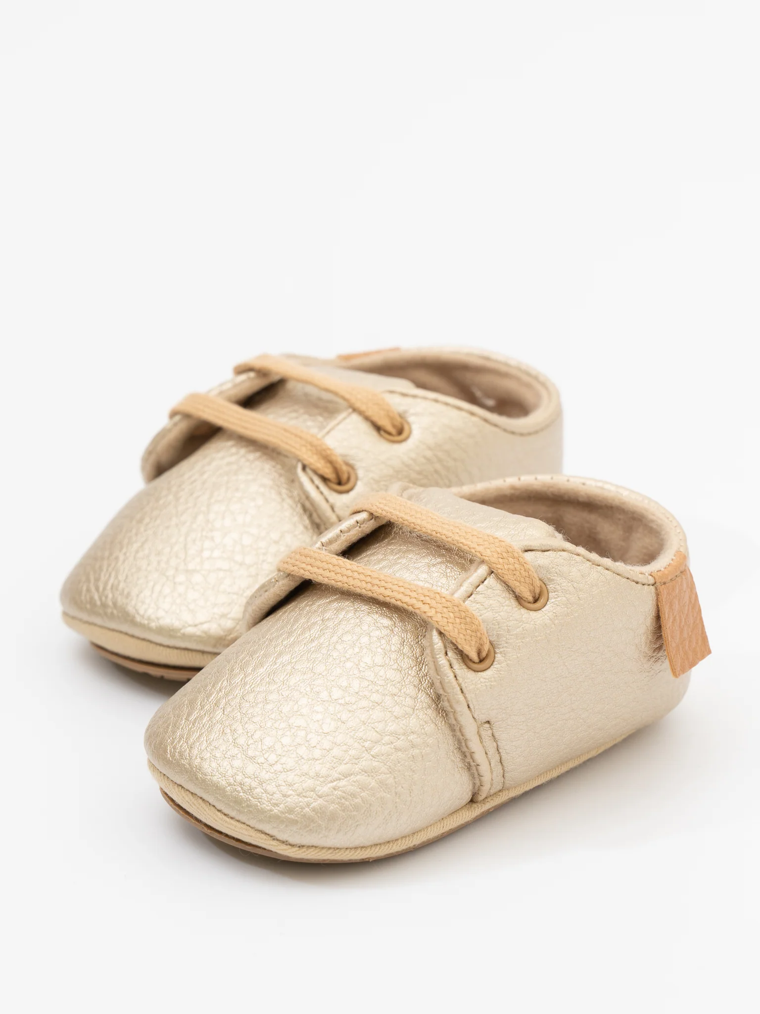 Unisex Lace Moccasin Shoes For Baby - Image 5