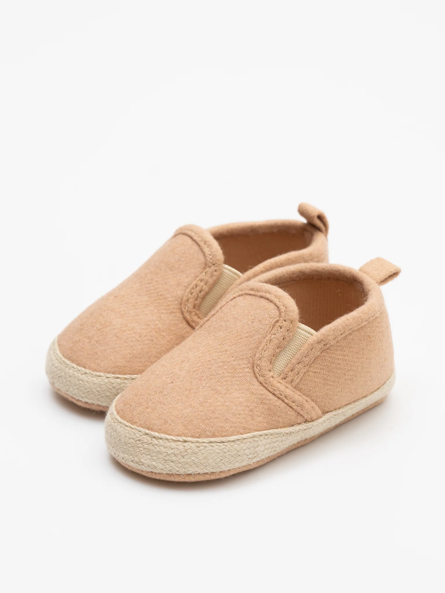 Unisex Soft Canvas Slip On Shoes for Baby - Image 4