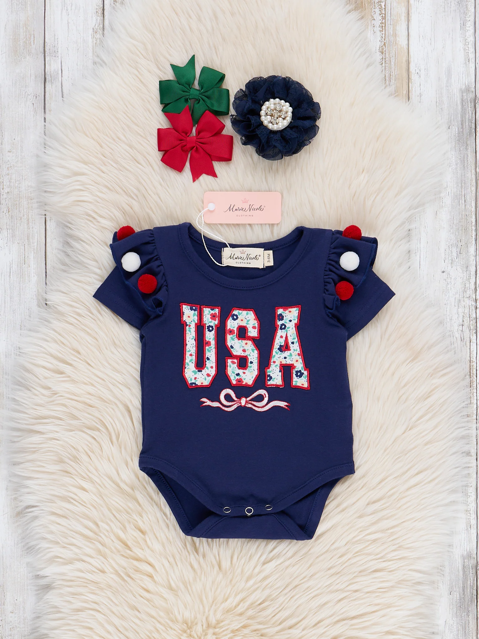 USA Garden Bloomers Outfit - Image 3