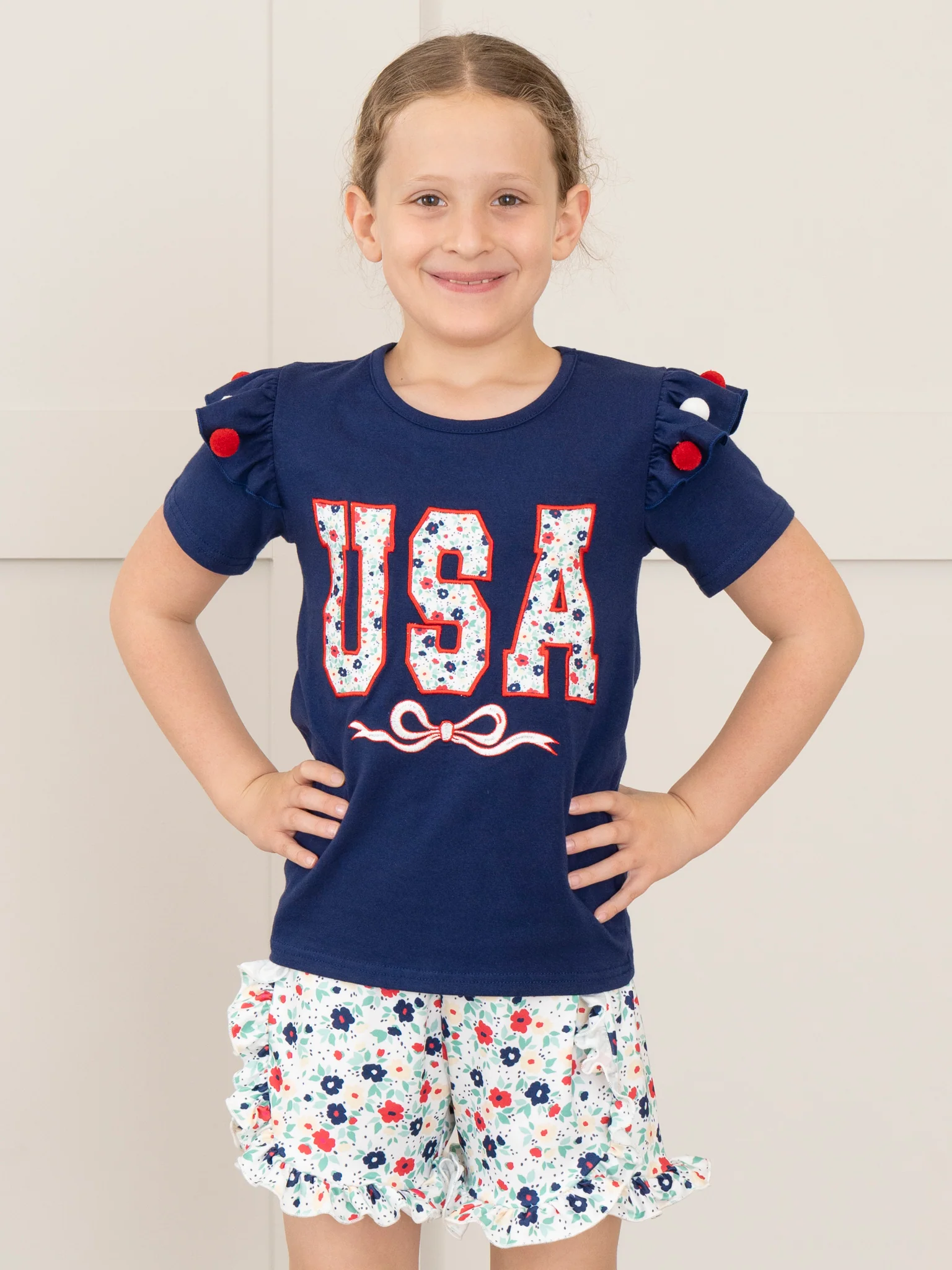 USA Garden Ruffle Outfit