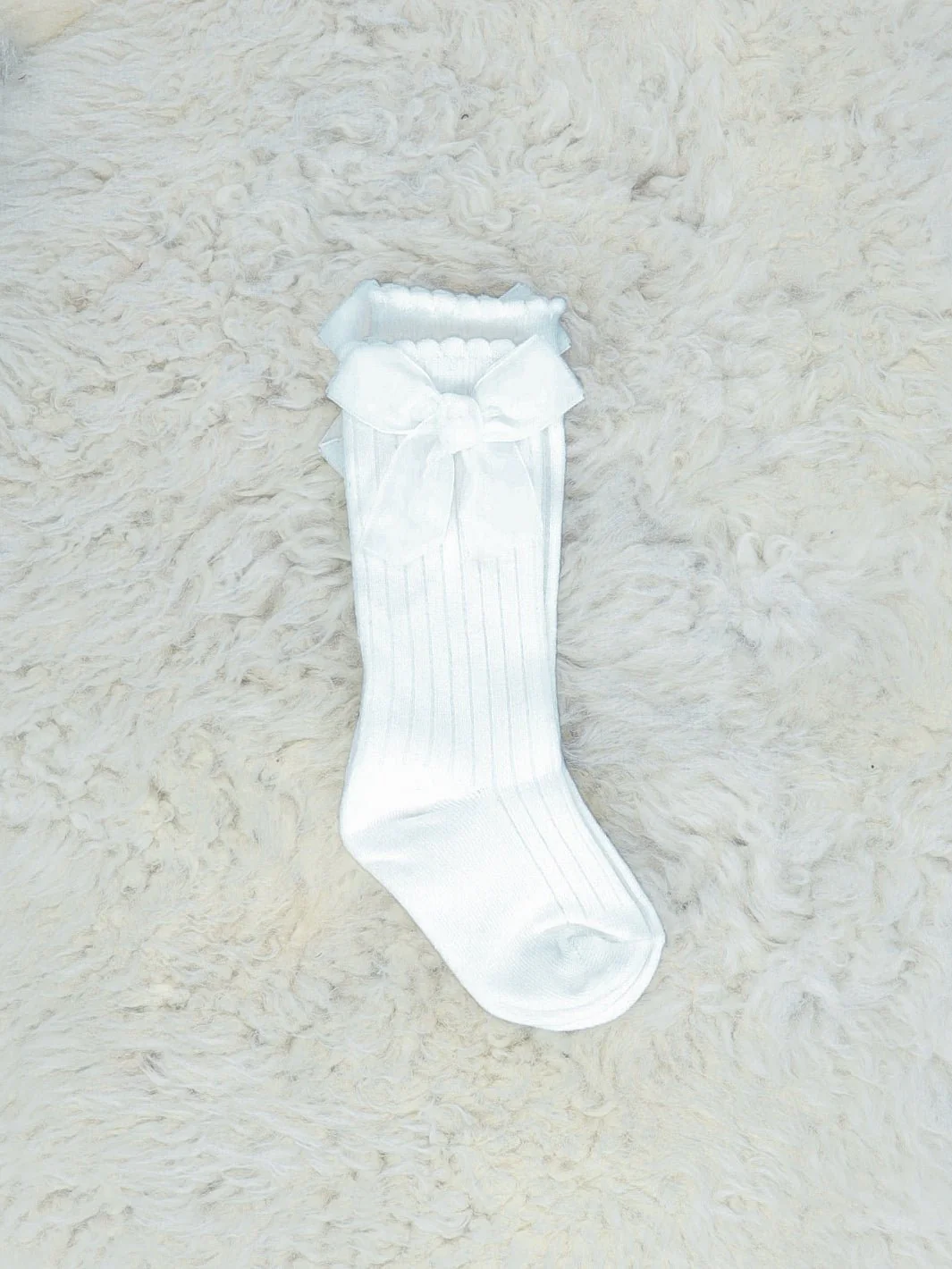 Velvet Bow Socks - 6 Colors Available - Image 3