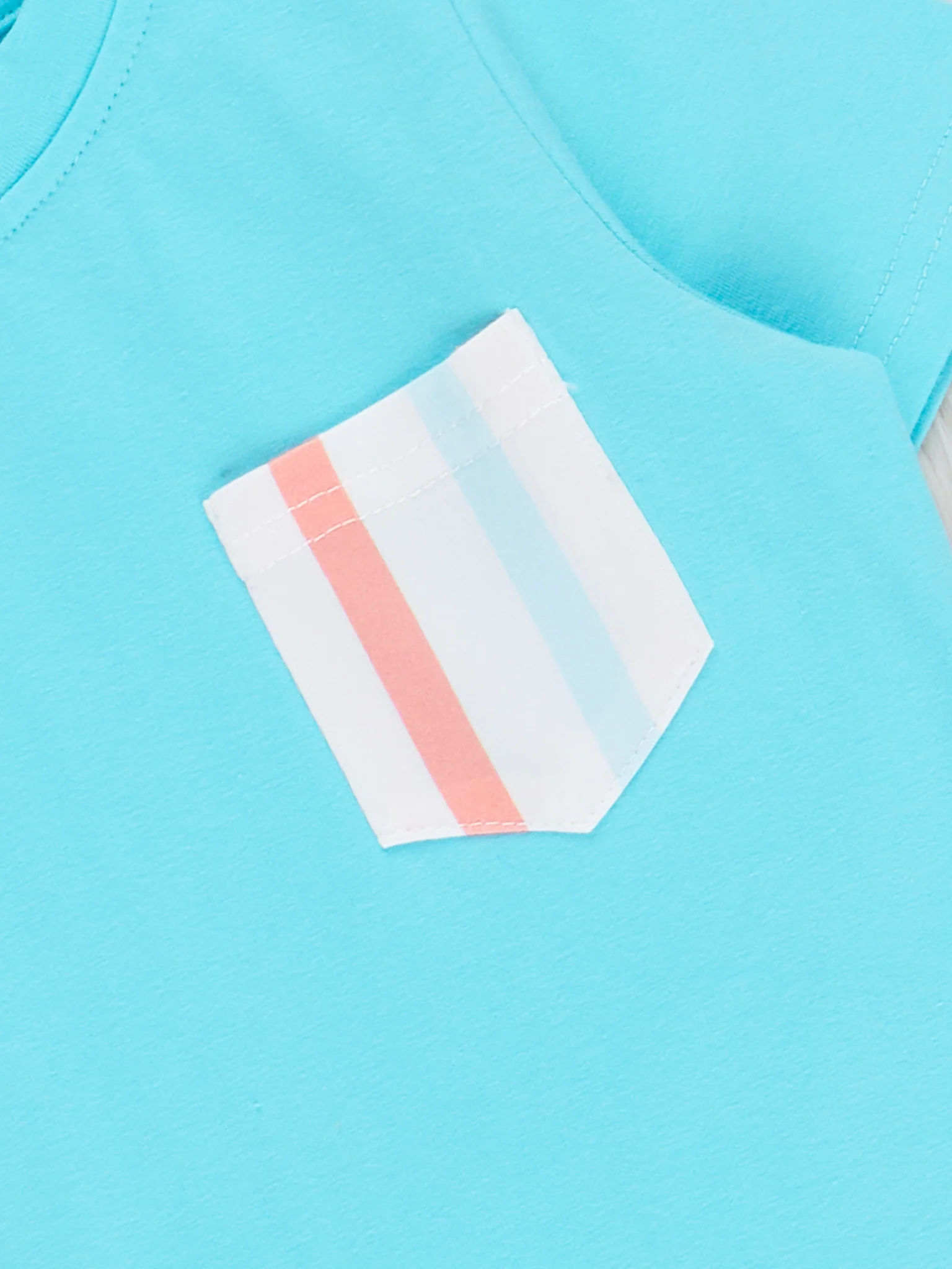 Vintage Summer Stripes Pocket Outfit - Image 4