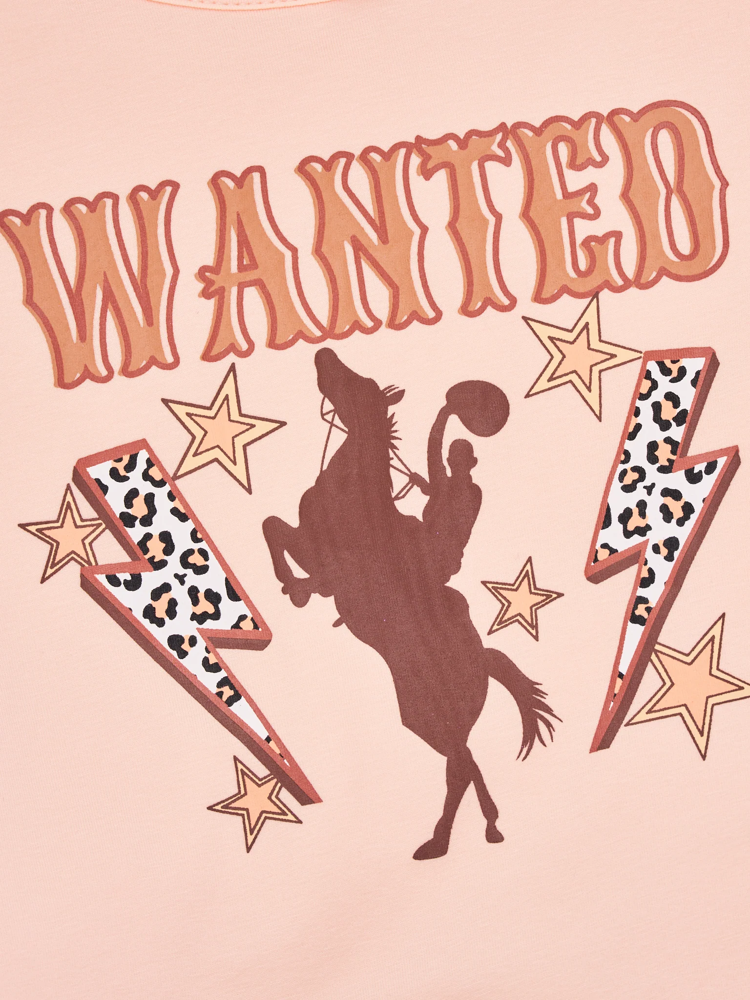 "Wanted" Horse Ruffle Romper - Image 2