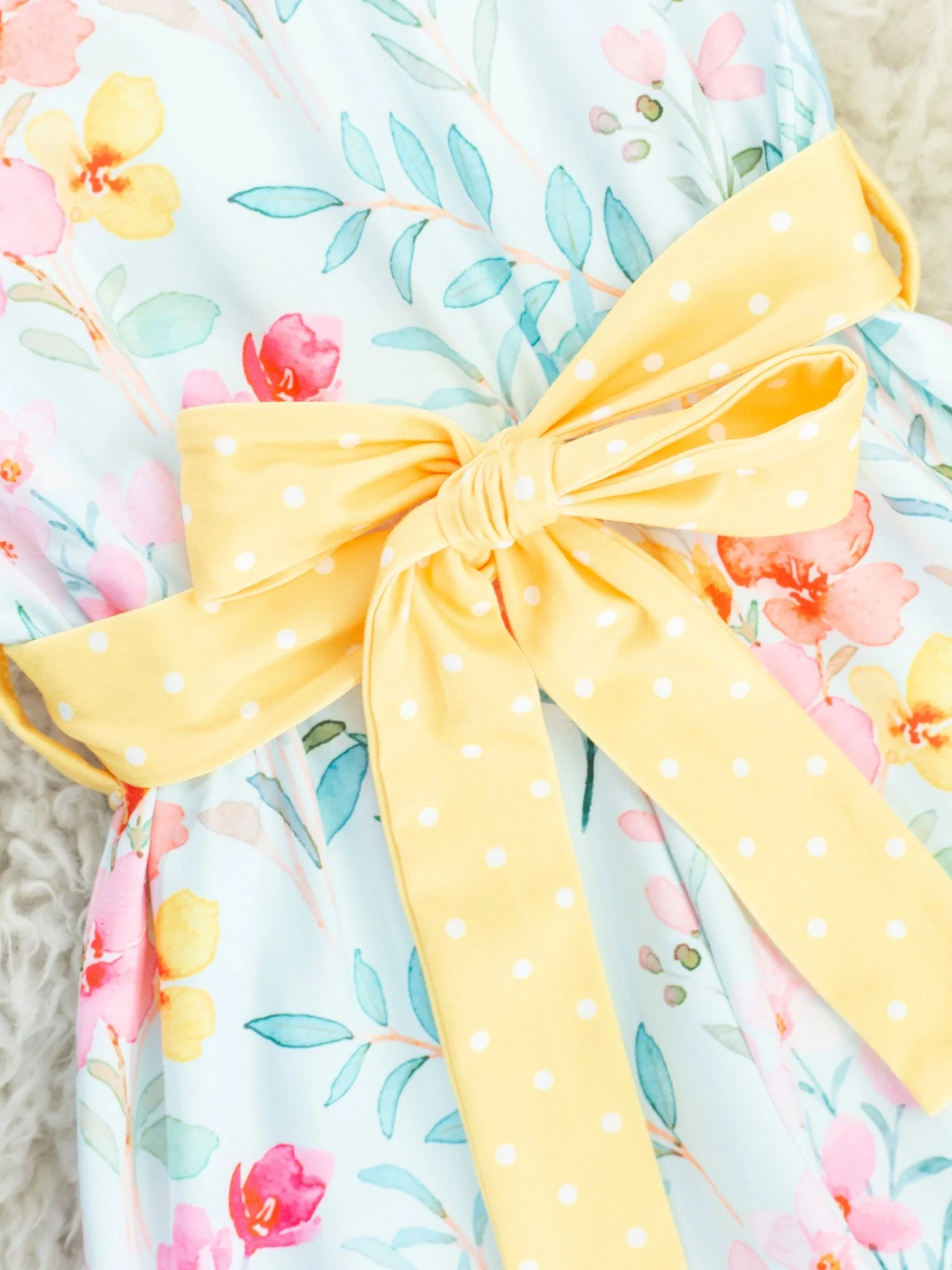 Watercolor Floral Ruffle Jumpsuit - Image 2
