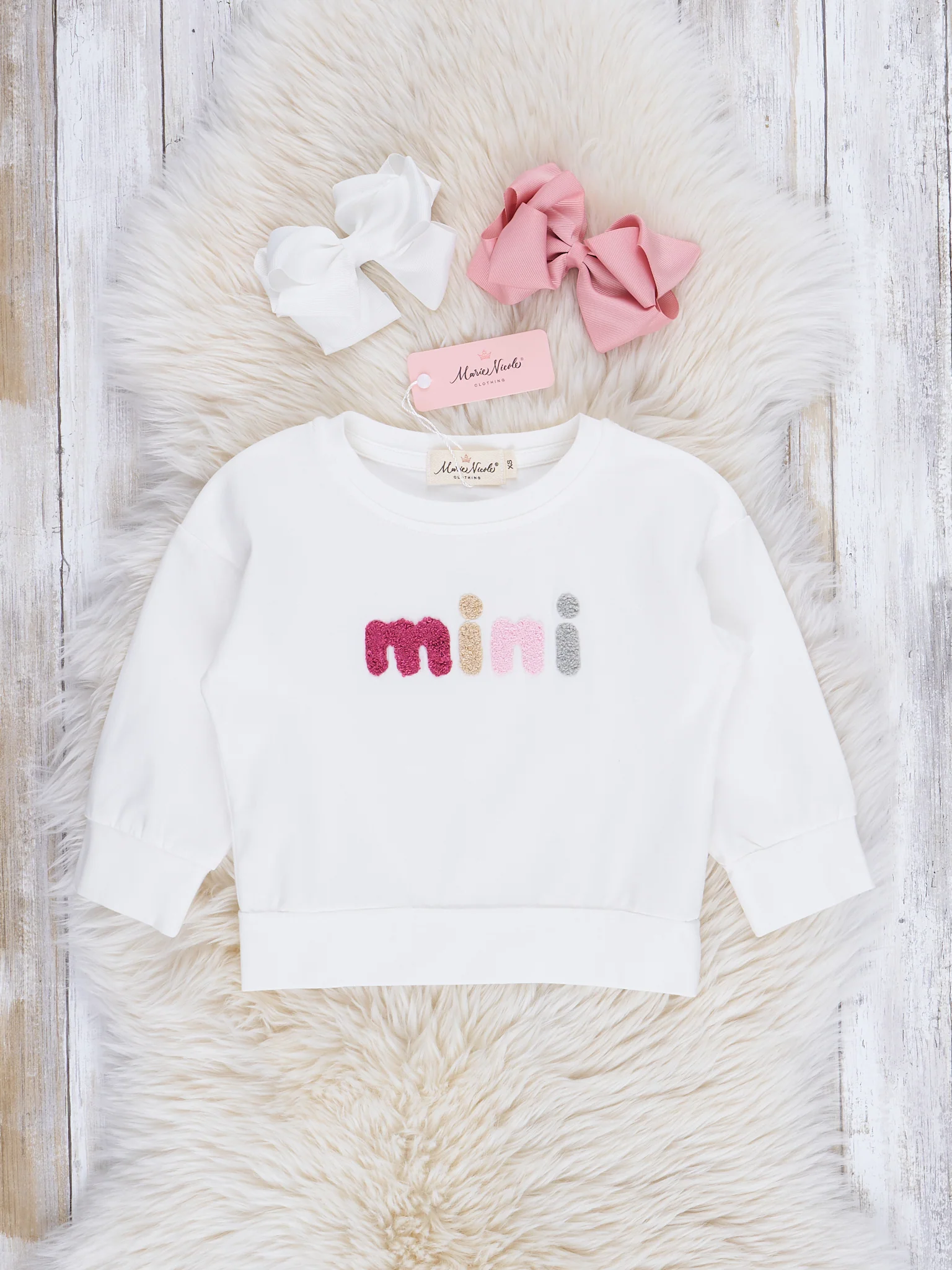 White "Mini" Shirt - Image 2