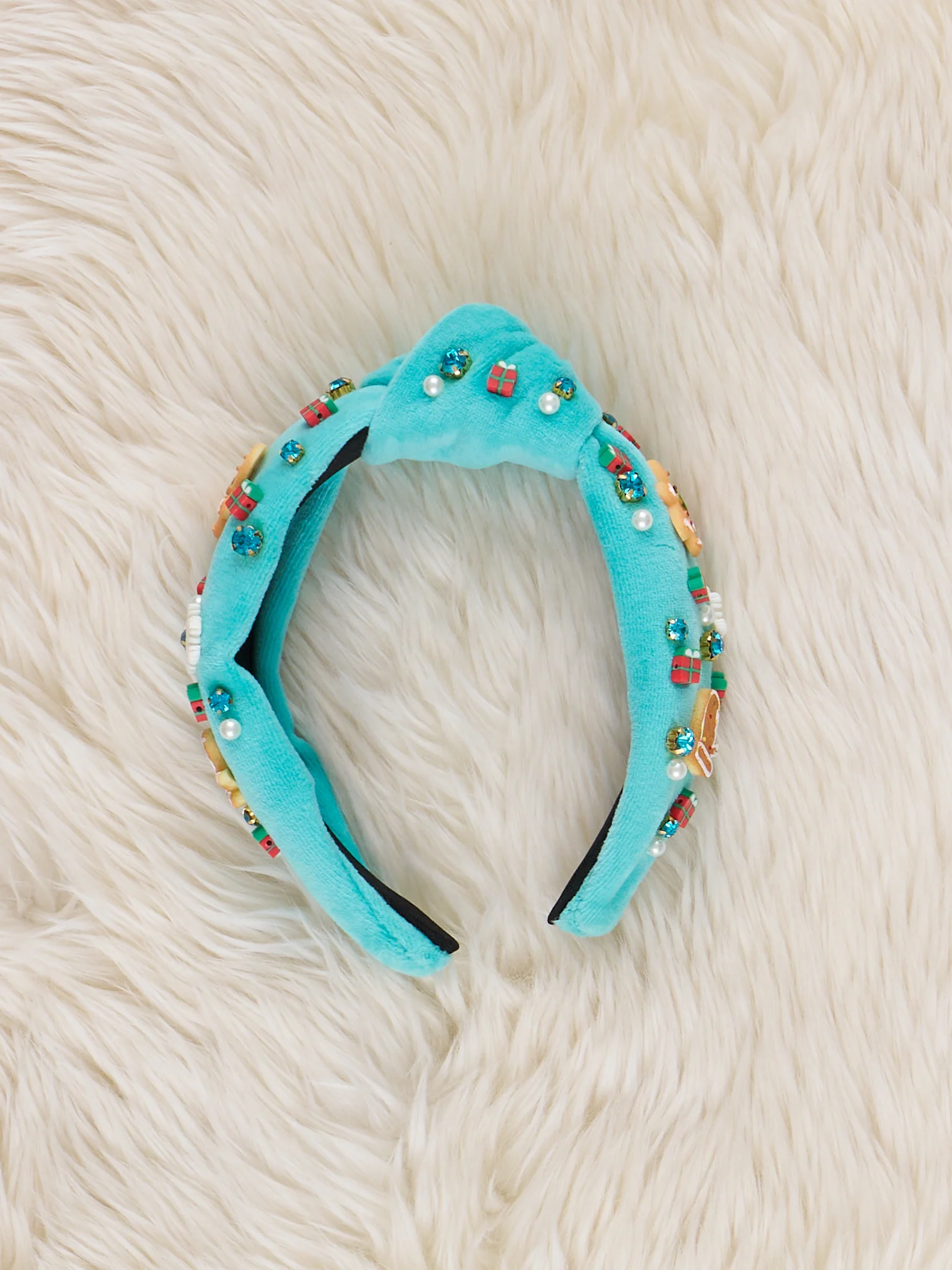 Winter Holiday Wishes Charm Headband - Image 2