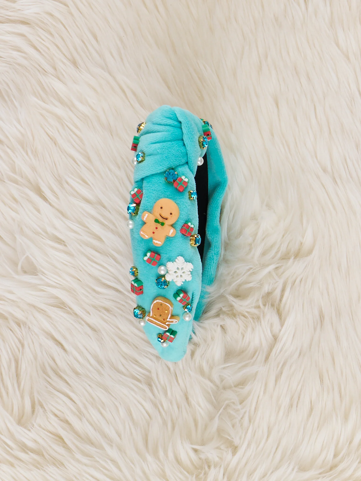 Winter Holiday Wishes Charm Headband - Image 3
