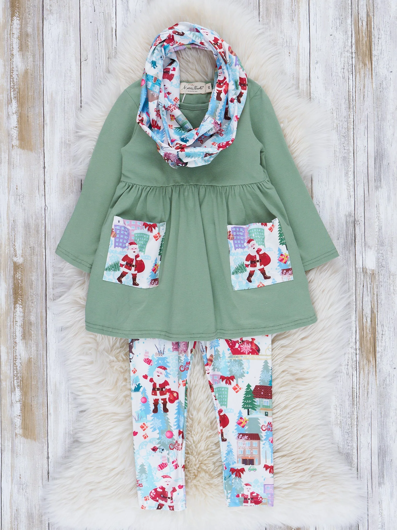 Winter Wonderland Outfit w/ Scarf - Image 2